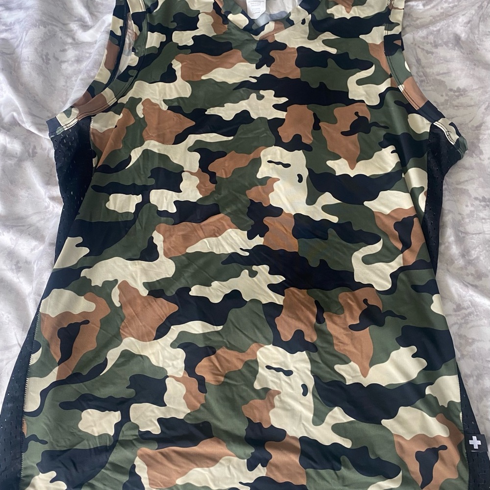 Andrew Christian Camo Tank Size Large
